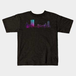 Boston Skyline 3 Kids T-Shirt